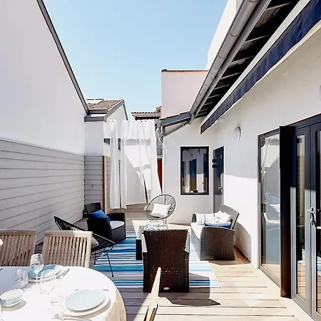 Moulleau Jolie Maison De Avec 3 Et Patio בית נופש *